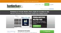 Desktop Screenshot of kontextua.com