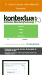 Mobile Screenshot of kontextua.com